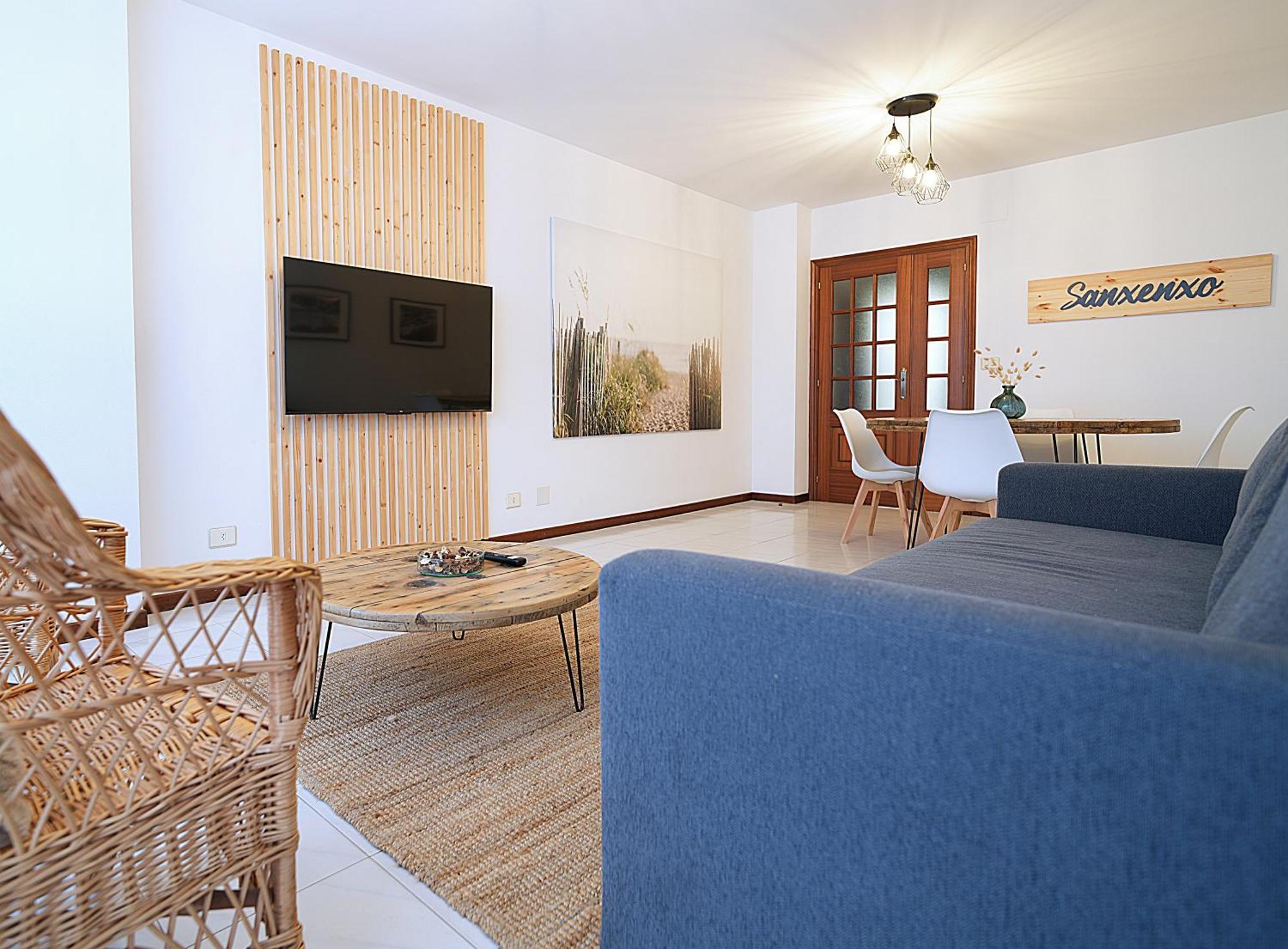 Apartamento De Playa En Sanxenxo Con Parking Zewnętrze zdjęcie